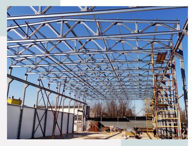 Строительство цехов в Ялуторовск от 620 руб. под ключ