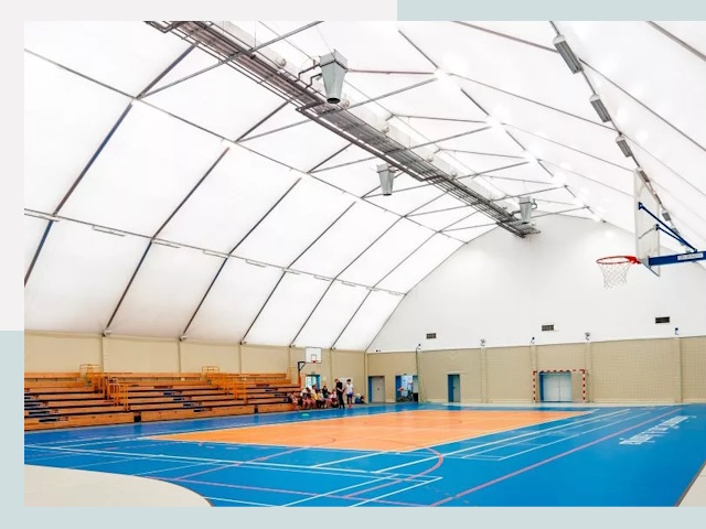 Строительство спортивных залов в Ялуторовске