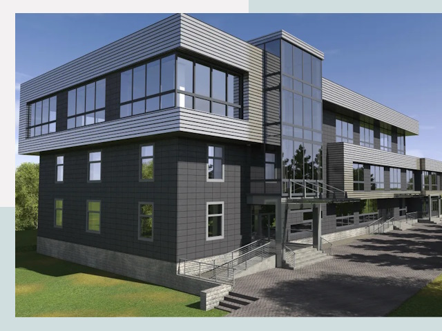 Административные здания в Ялуторовске