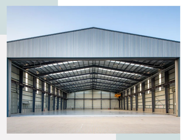 Большие ангары в Ялуторовске