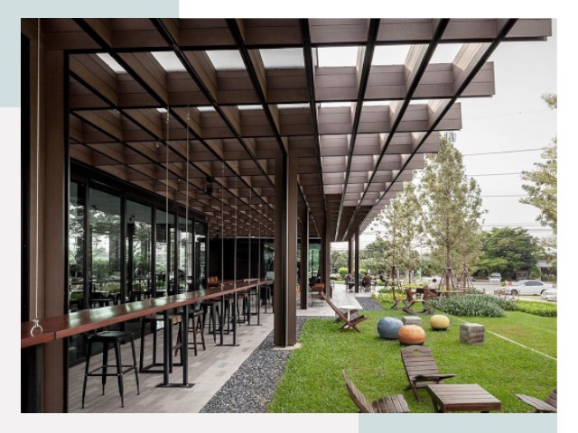 Летние веранды для кафе в Ялуторовске