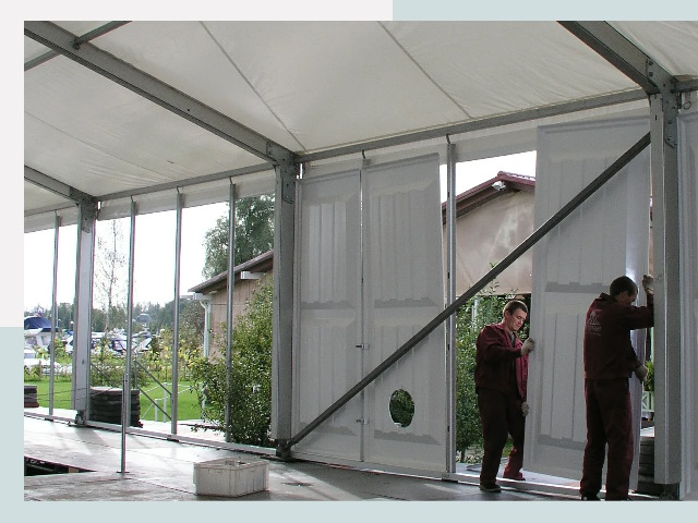 Быстро сборные шатры в Ялуторовск от 620 руб. за м²