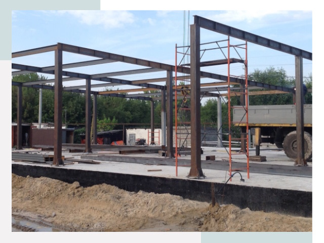 Фундамент для ангаров в Ялуторовске