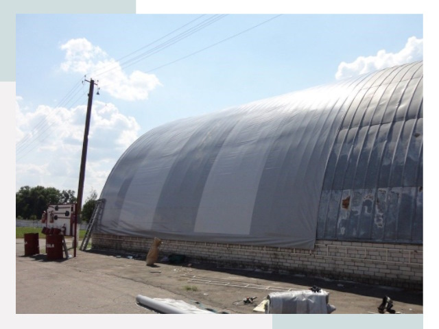 Ремонт ангаров в Ялуторовске