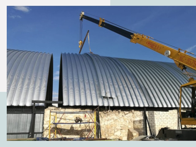 Реконструкция ангаров в Ялуторовске от 620 руб.