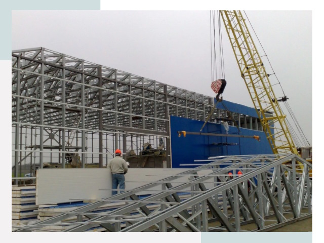 Монтаж ангаров в Ялуторовске